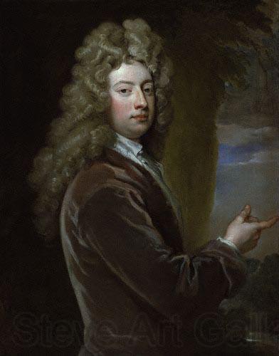 William Congreve oil painting by Sir Godfrey Kneller, Bt